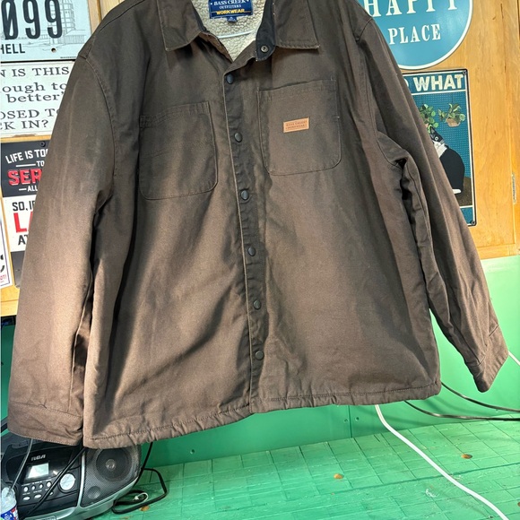 Classic Brown Performance Jacket for Men - Picture 1 of 16